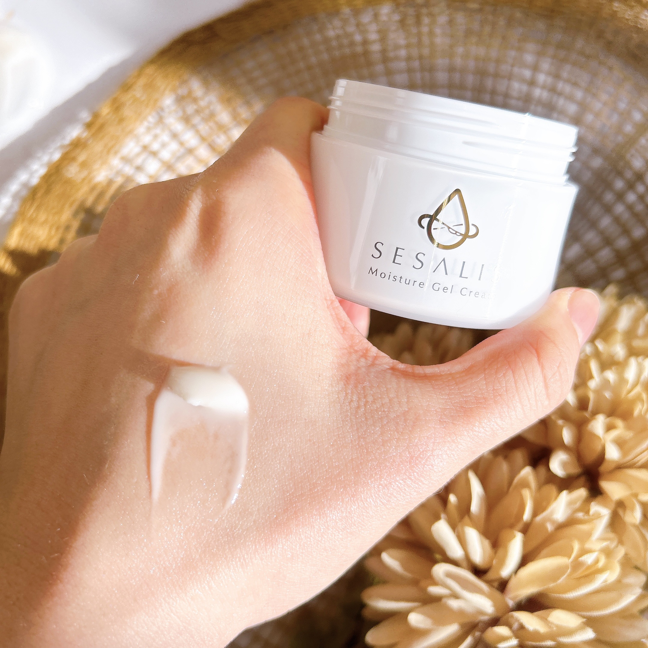 モイスチャージェルクリーム/SESALIS/フェイスクリームを使ったクチコミ（3枚目）