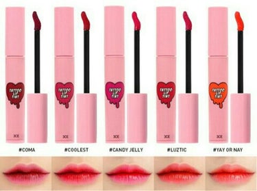 3CE TATTOO LIP TINT #COOLEST/3CE/リップグロスを使ったクチコミ（2枚目）