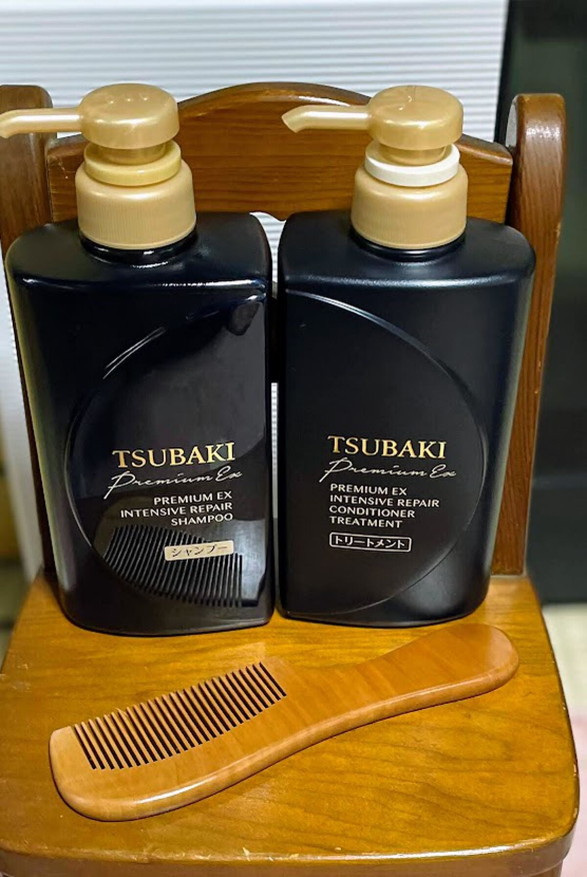 プレミアムEX インテンシブリペア <シャンプー>/コンディショナー<ヘアトリートメント> /TSUBAKI/市販シャンプーを使ったクチコミ(1枚目)