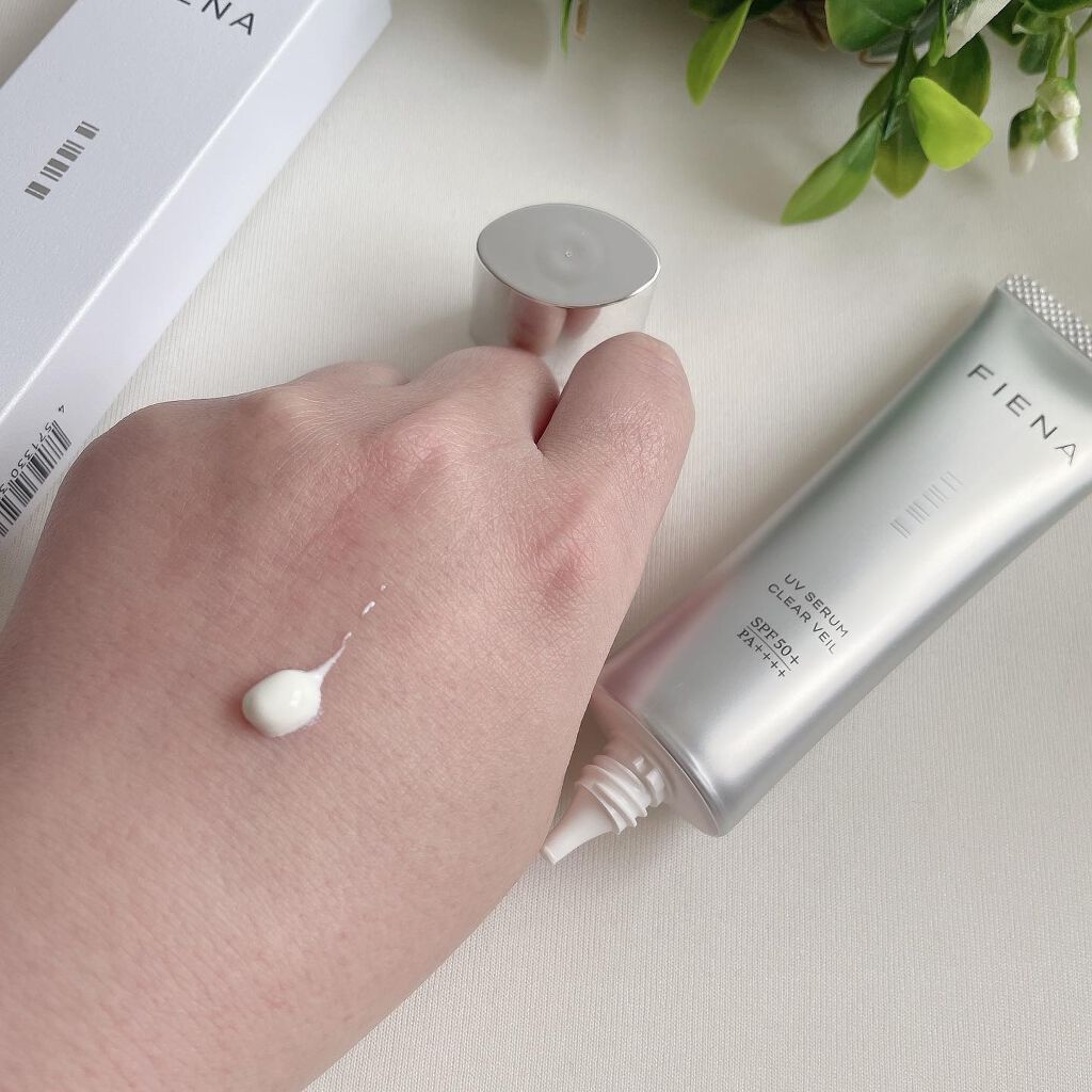UVセラムクリアヴェール/FIENA/日焼け止めローションを使ったクチコミ(2枚目)