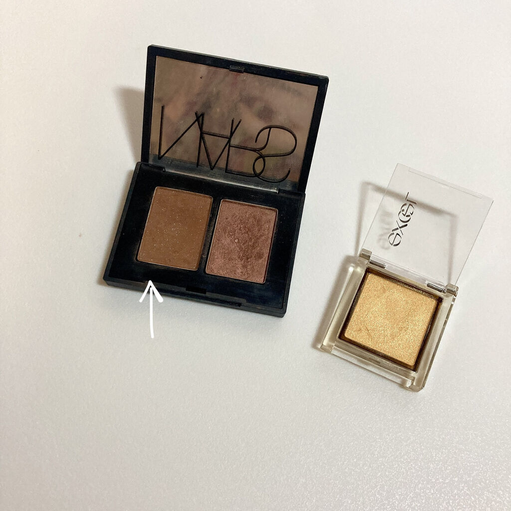 デュオアイシャドー/NARS/アイシャドウパレットを使ったクチコミ（2枚目）