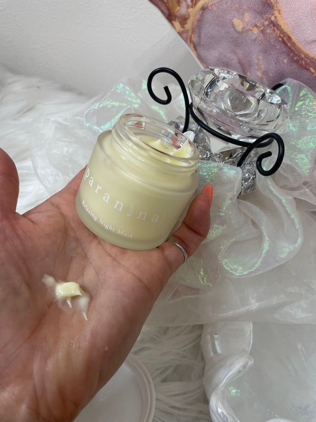 リラクシングナイトマスク/PANANINA/フェイスクリームを使ったクチコミ(4枚目)