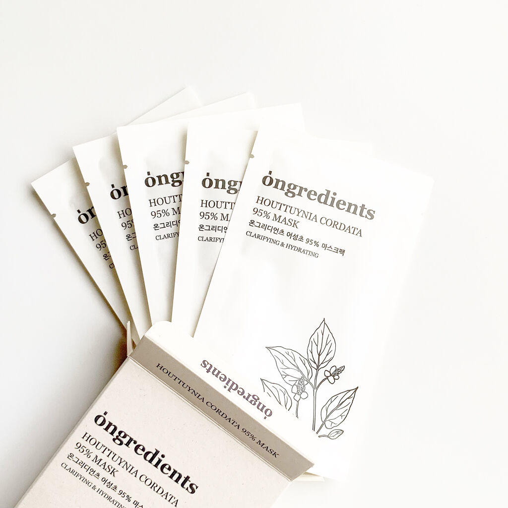 Centella Asiatica 95% Mask/Ongredients/シートマスク・パックを使ったクチコミ（1枚目）