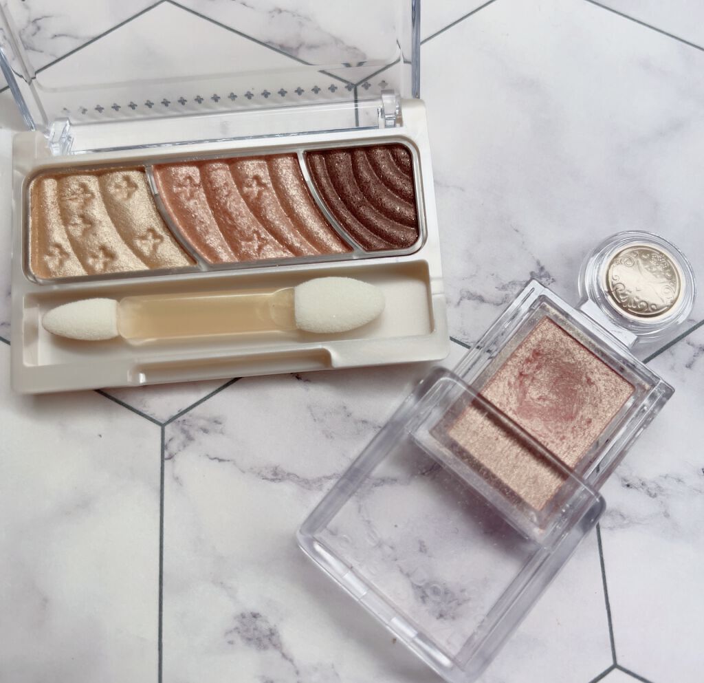 トーンアップアイシャドウ/CEZANNE/アイシャドウパレットを使ったクチコミ（2枚目）