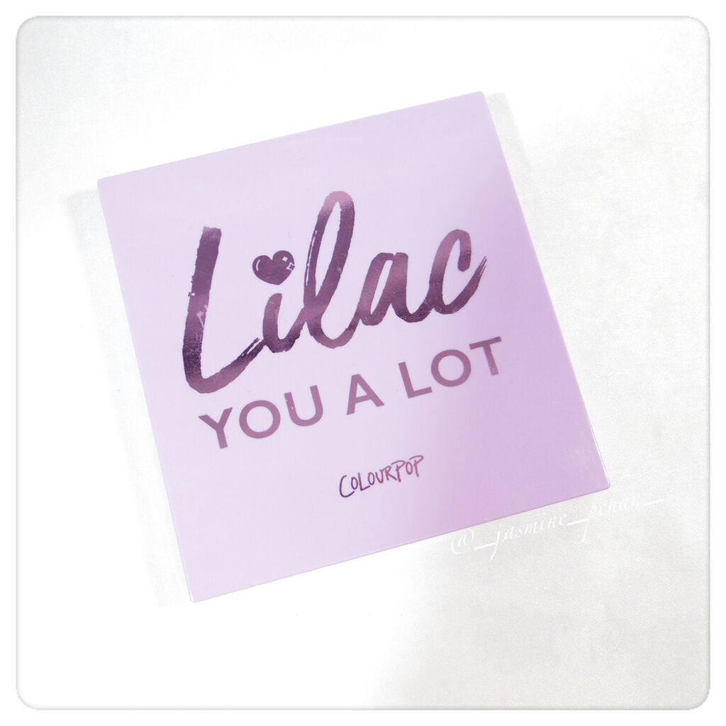 Lilac You A Lot Shadow Palette/ColourPop/アイシャドウパレットを使ったクチコミ（1枚目）