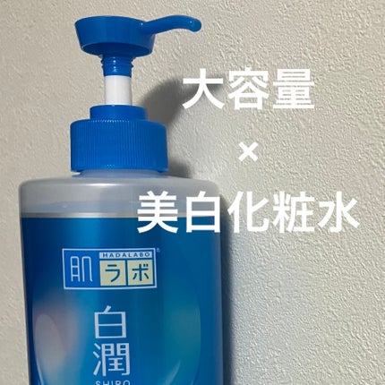 白潤 薬用美白化粧水/肌ラボ/化粧水を使ったクチコミ(1枚目)