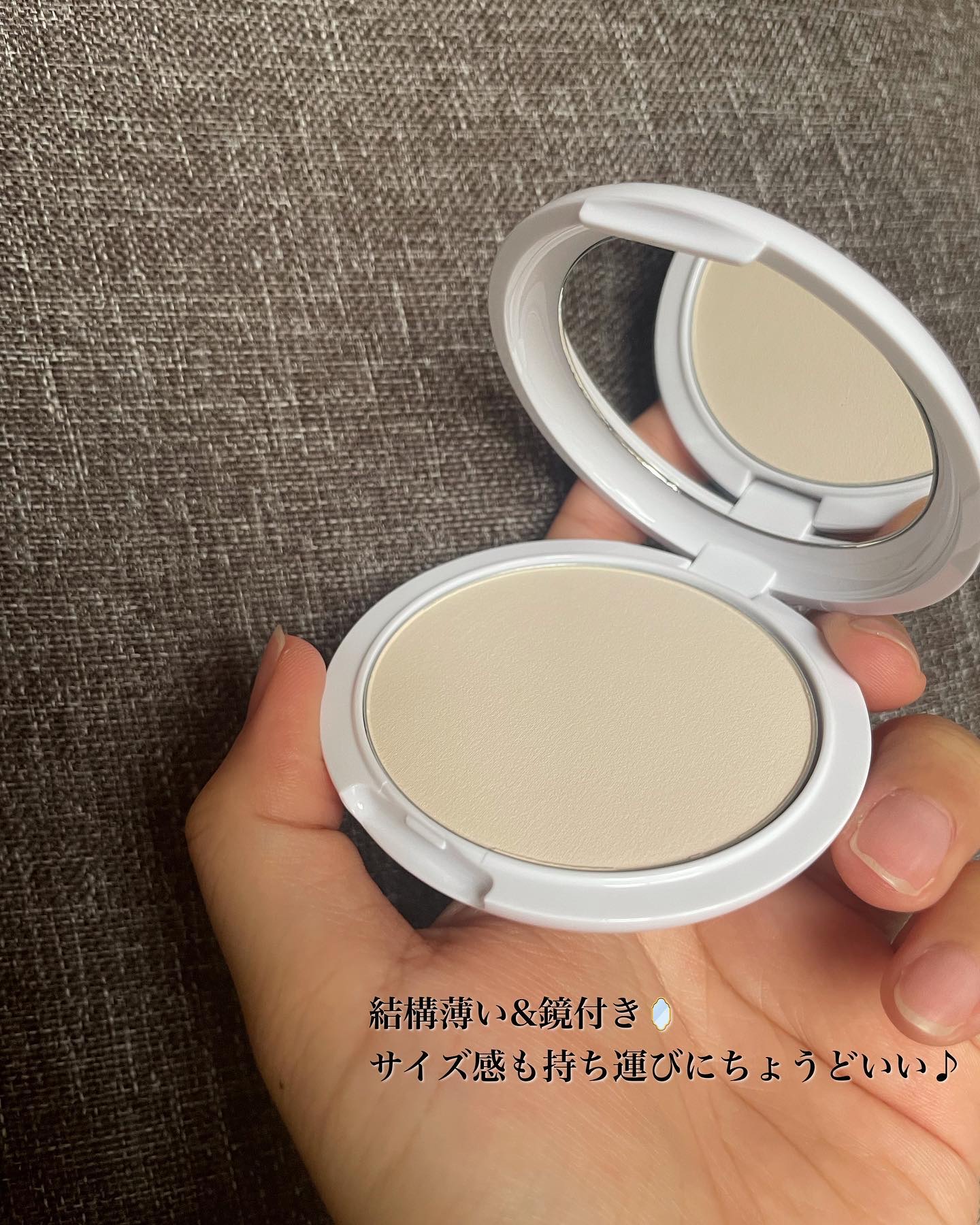 クリアランクアップパウダー クリア/COSCOS/プレストパウダーを使ったクチコミ（3枚目）