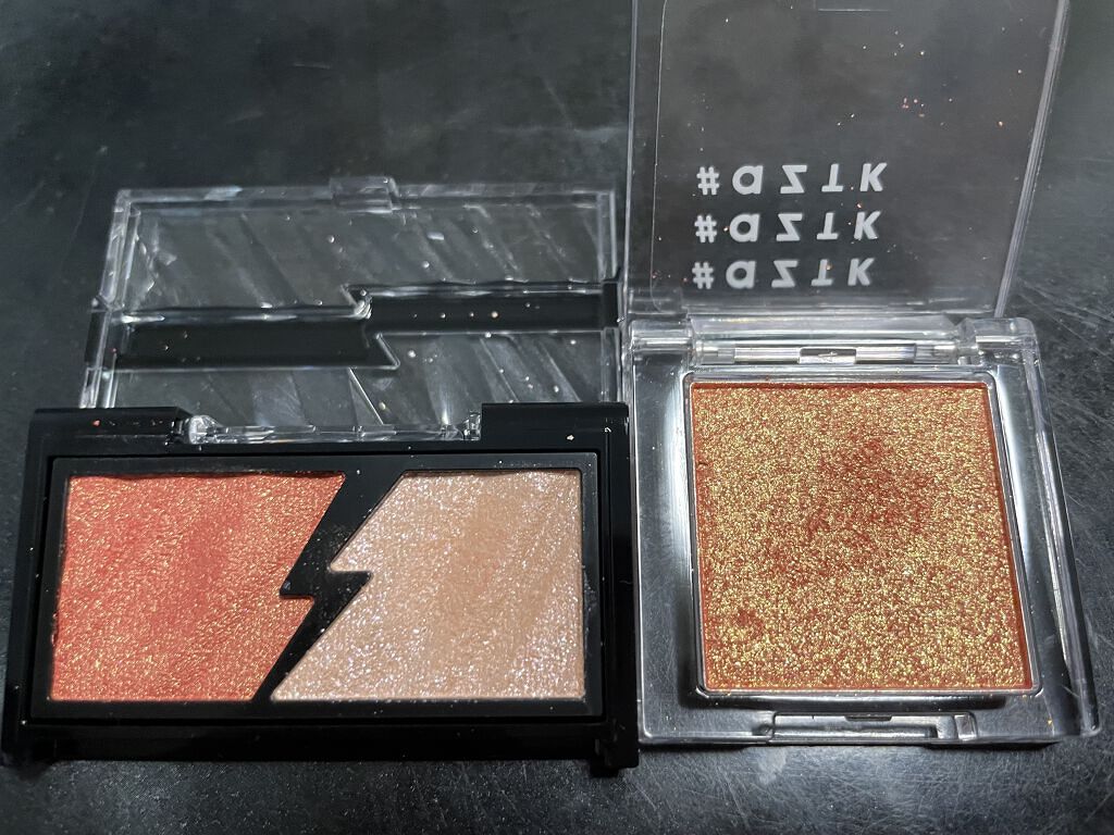 シングルアイシャドウ/aZTK/単色アイシャドウを使ったクチコミ（2枚目）