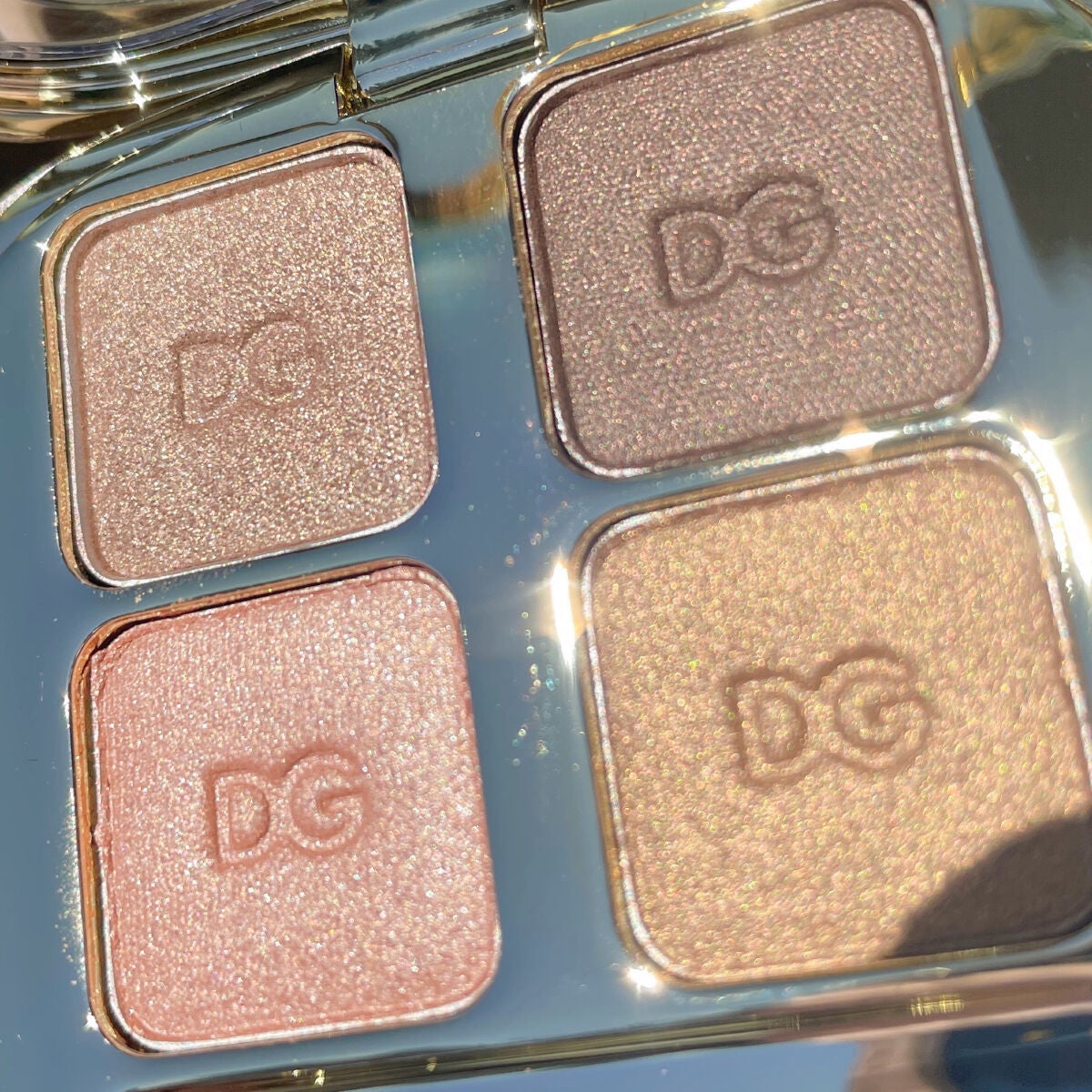 フェリンアイズ インテンスアイシャドウ クアッド/DOLCE&GABBANA BEAUTY/アイシャドウパレットを使ったクチコミ(3枚目)