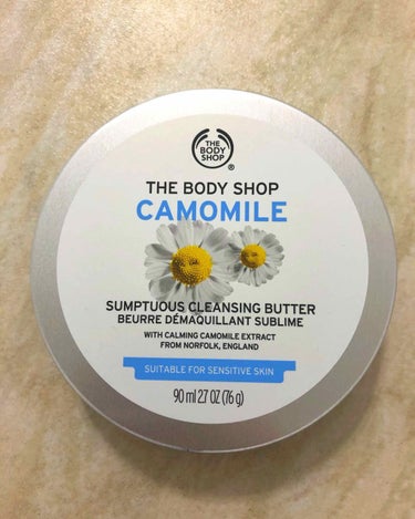 カモマイル サンプチュアス クレンジングバター/THE BODY SHOP/クレンジングバームを使ったクチコミ（1枚目）