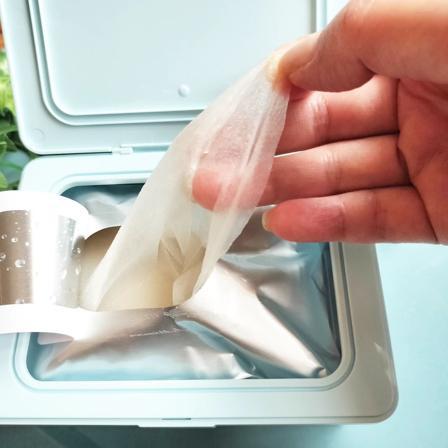 クリアターン ごめんね素肌 おめざめスイッチマスク/クリアターン/シートマスク・パックを使ったクチコミ(2枚目)