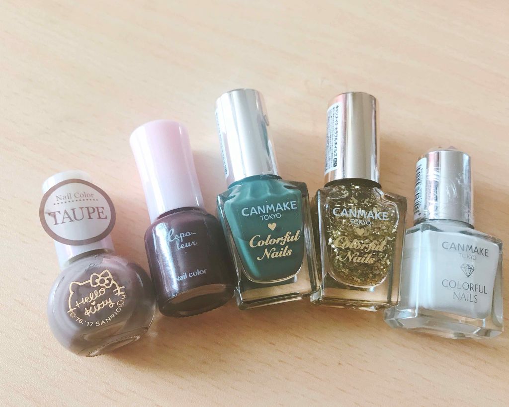 カラフルネイルズ/キャンメイク/マニキュアを使ったクチコミ(2枚目)
