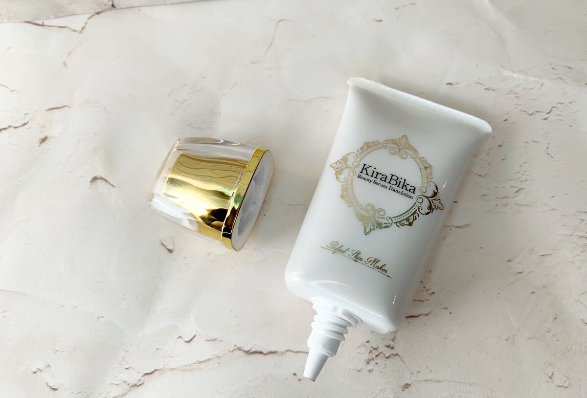 きらびか ビューティーセラムファンデーション/KiraBika/リキッドファンデーションを使ったクチコミ(2枚目)