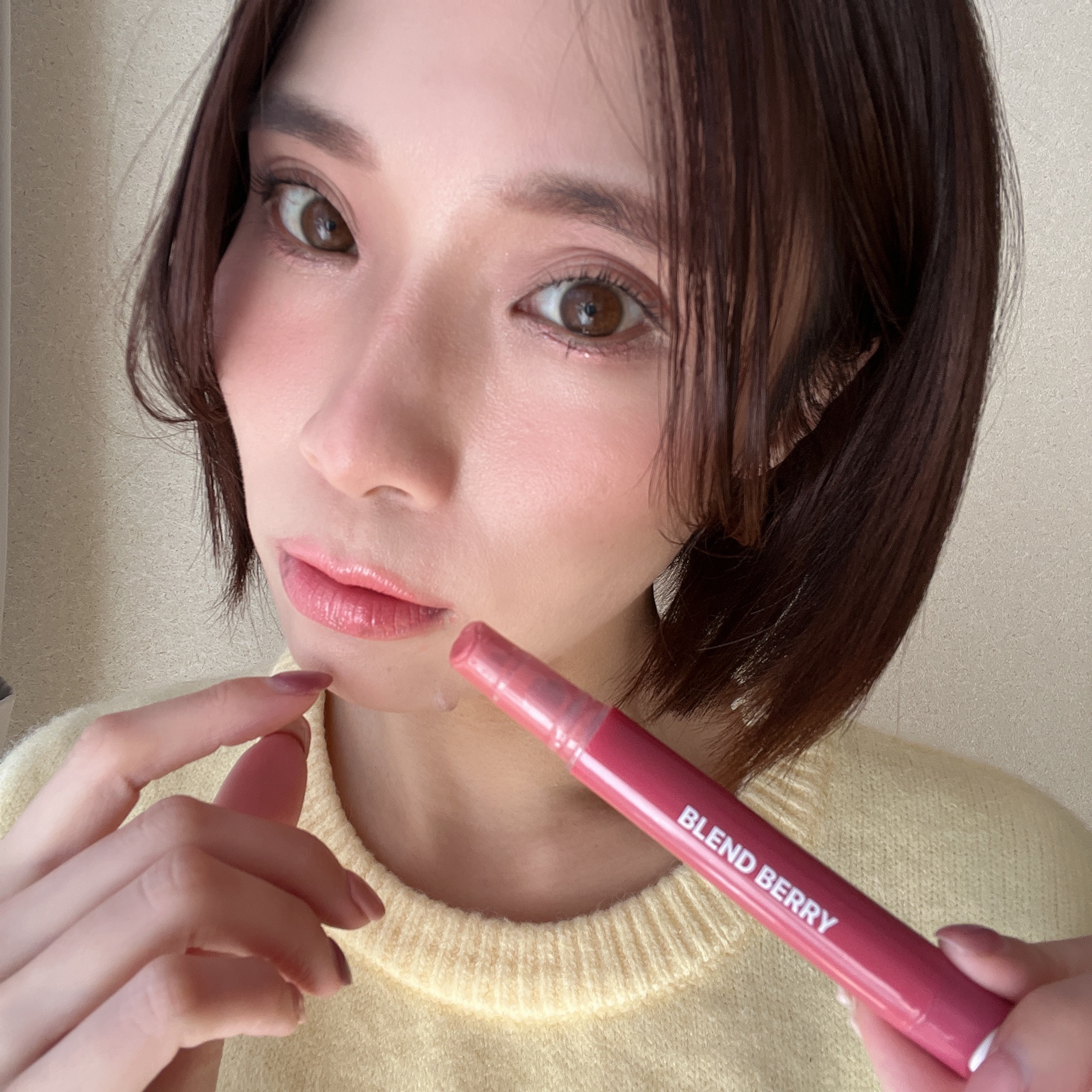 ブレンドベリー リップバルーン/BLEND BERRY/口紅を使ったクチコミ（3枚目）