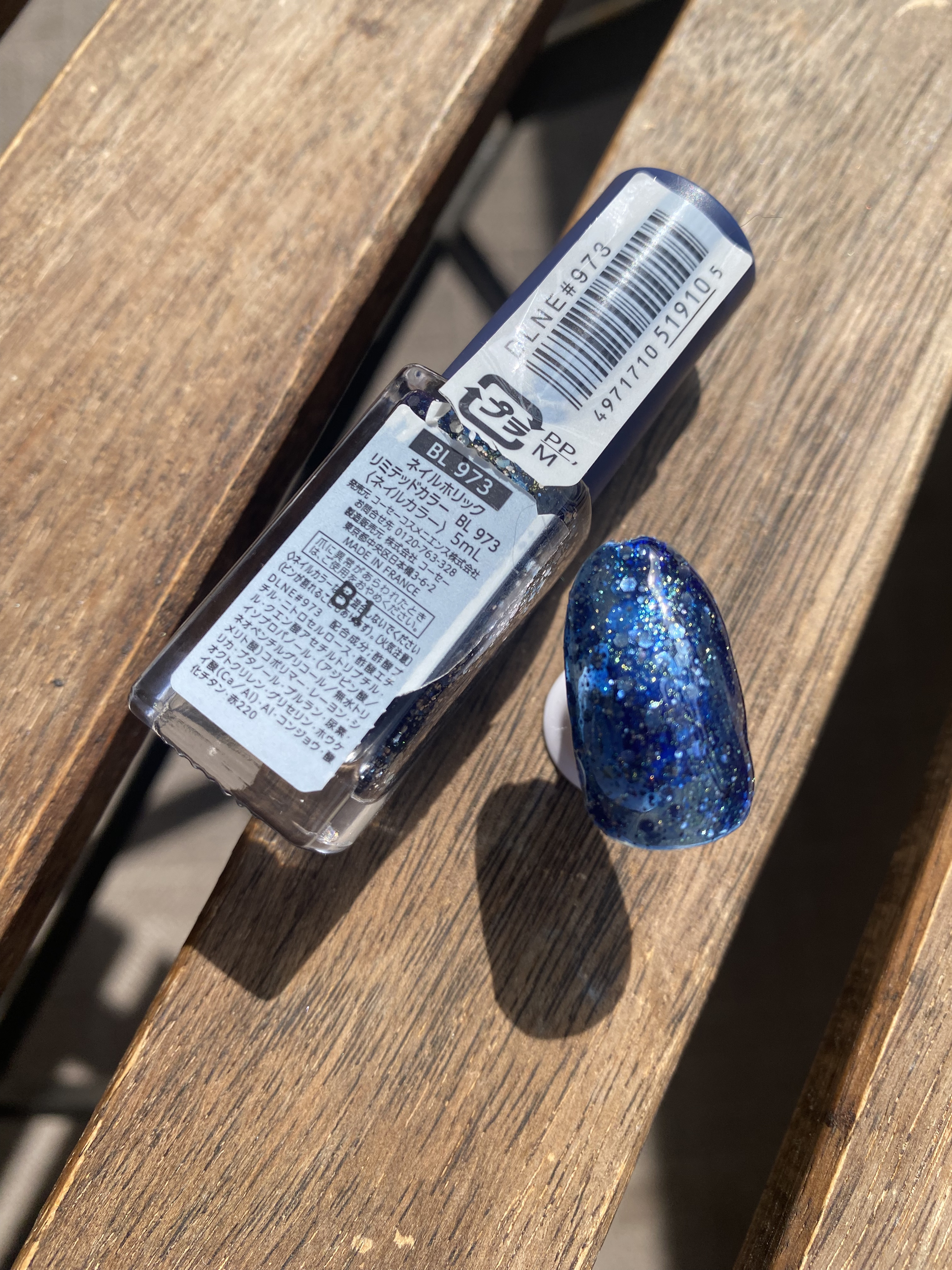 ネイルホリック リミテッドカラー COSMIC JOURNEY BL973/ネイルホリック/マニキュアを使ったクチコミ（3枚目）