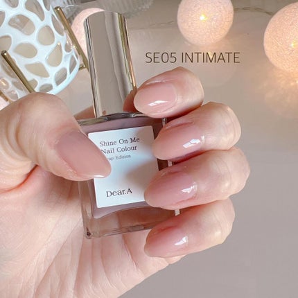 シャインオンミーネイルカラー/Dear.A/マニキュアを使ったクチコミ(5枚目)