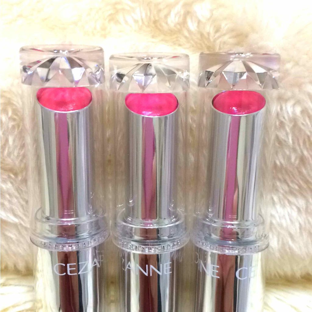 ラスティンググロスリップ/CEZANNE/口紅を使ったクチコミ(2枚目)