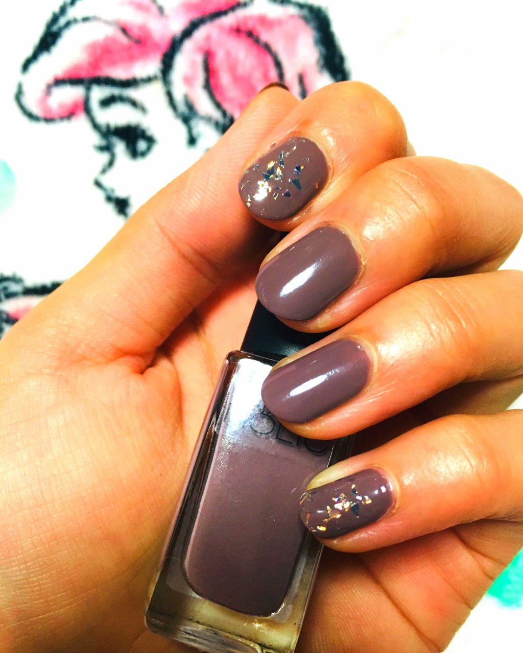 ネイル エナメル/ちふれ/マニキュアを使ったクチコミ(2枚目)