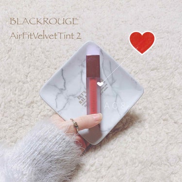 エアフィットベルベットティント/BLACK ROUGE/口紅を使ったクチコミ（2枚目）