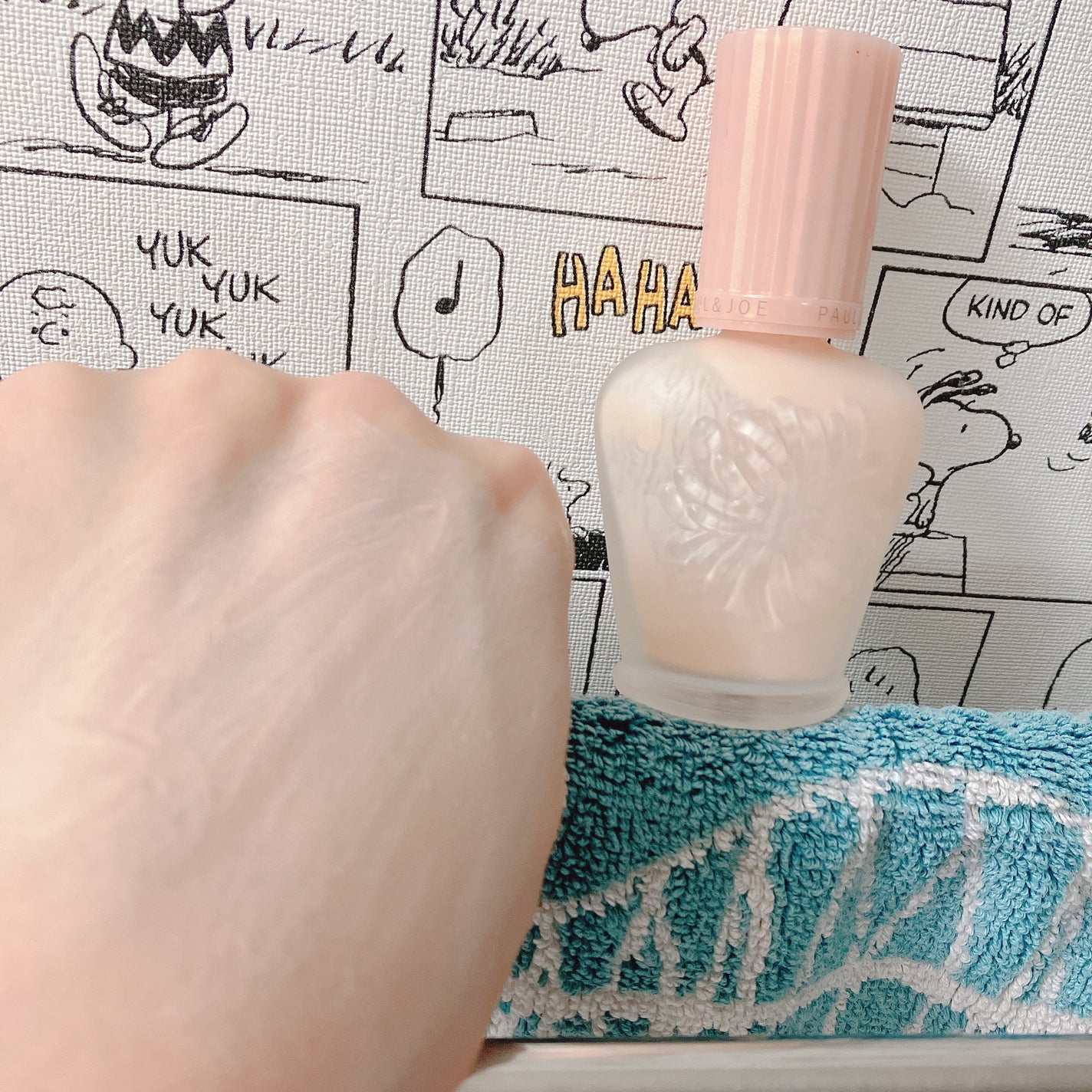 モイスチュアライジング ファンデーション プライマー/PAUL & JOE BEAUTE/化粧下地を使ったクチコミ(3枚目)