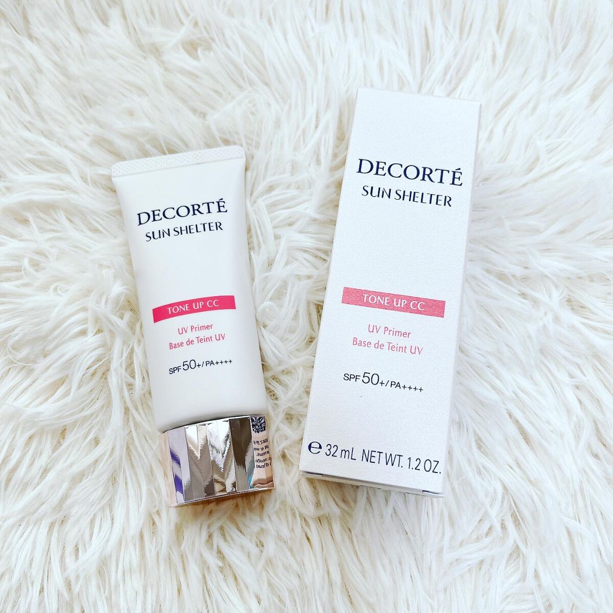 サンシェルター トーンアップCC 02/DECORTÉ/CCクリームを使ったクチコミ（1枚目）