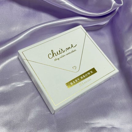 Chu's me 1day/Chu's me/ワンデー(1DAY)カラコンを使ったクチコミ(2枚目)