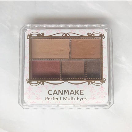パーフェクトマルチアイズ/キャンメイク/アイシャドウパレットを使ったクチコミ(1枚目)