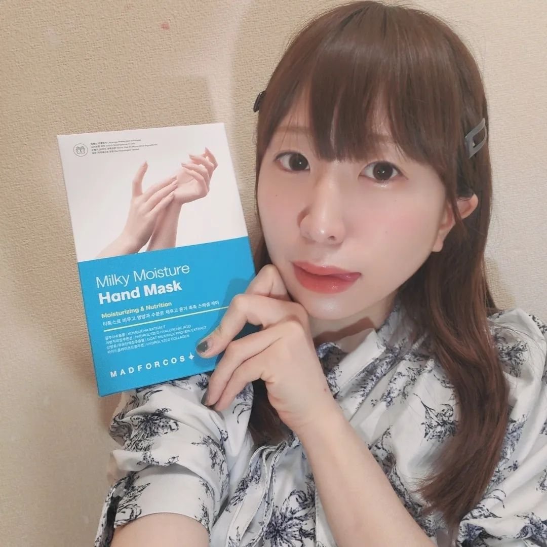 ミルキーモイスチャーハンドマスク/MADFORCOS/ハンドクリームを使ったクチコミ（3枚目）