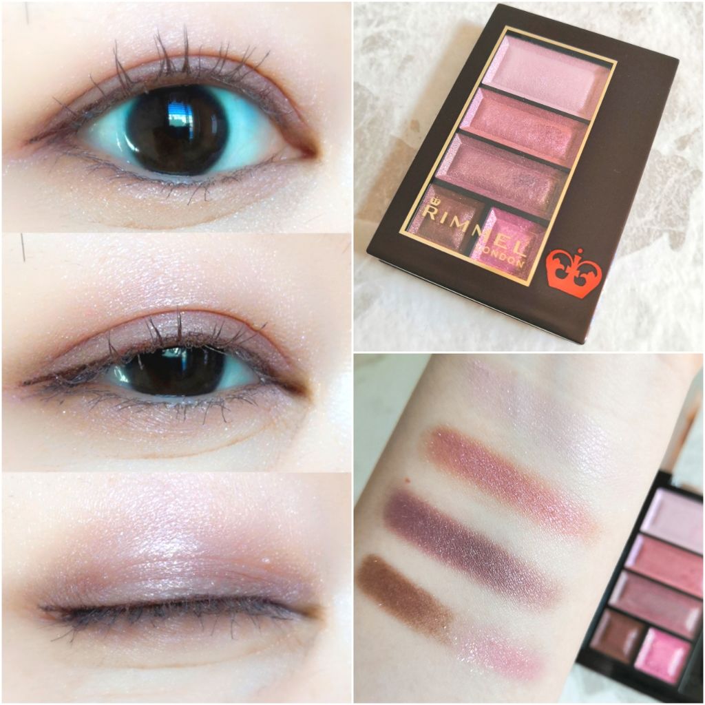 ショコラスウィート アイズ/リンメル ロンドン/アイシャドウパレットを使ったクチコミ（2枚目）