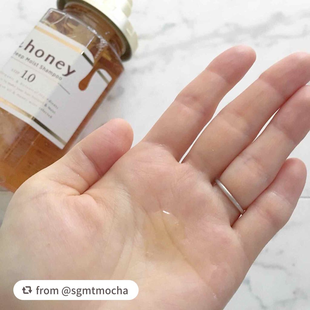 ディープモイスト シャンプー1.0/ヘアトリートメント2.0/&honey/市販シャンプーを使ったクチコミ(2枚目)