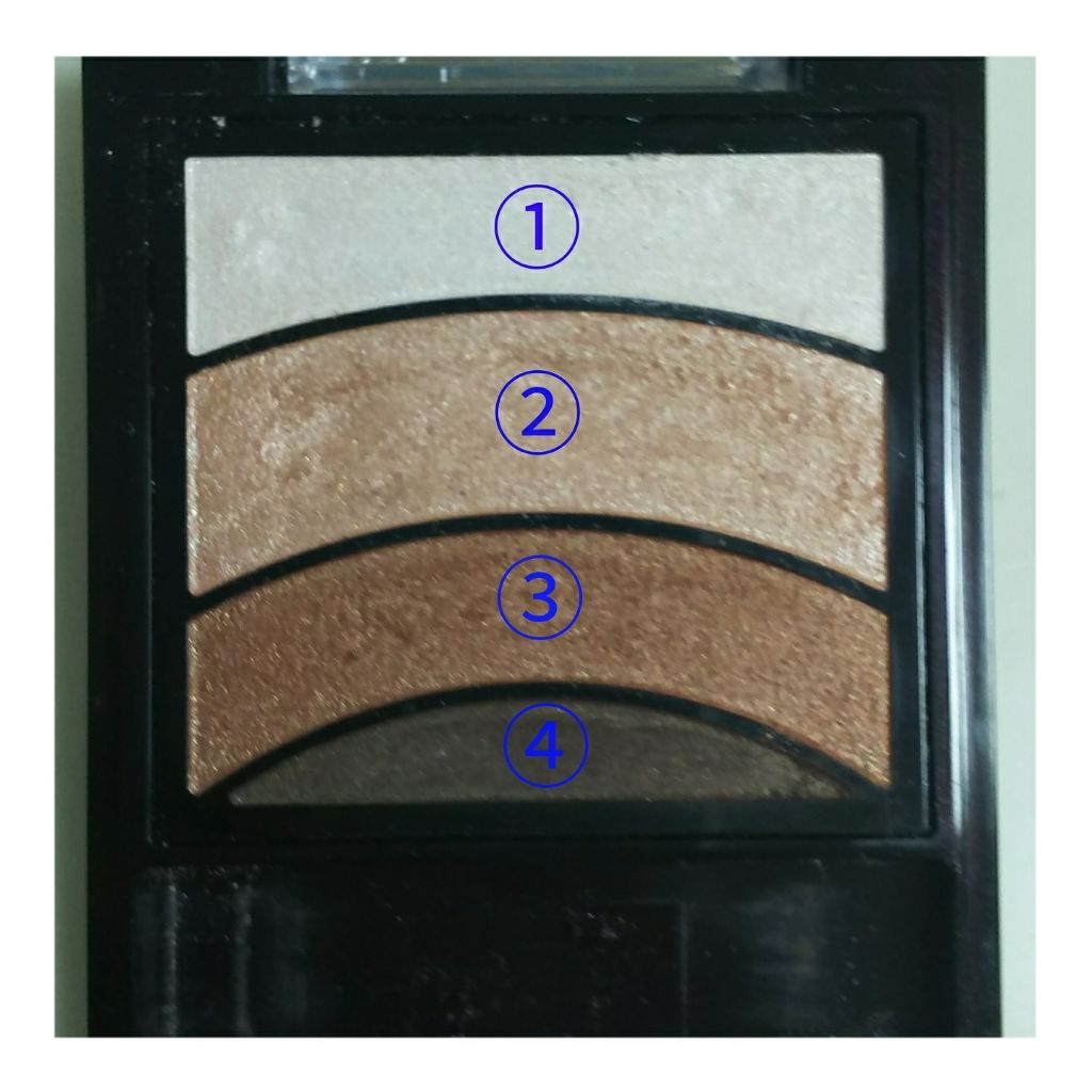 ドラマティックディープアイズ/インテグレート/アイシャドウパレットを使ったクチコミ(2枚目)