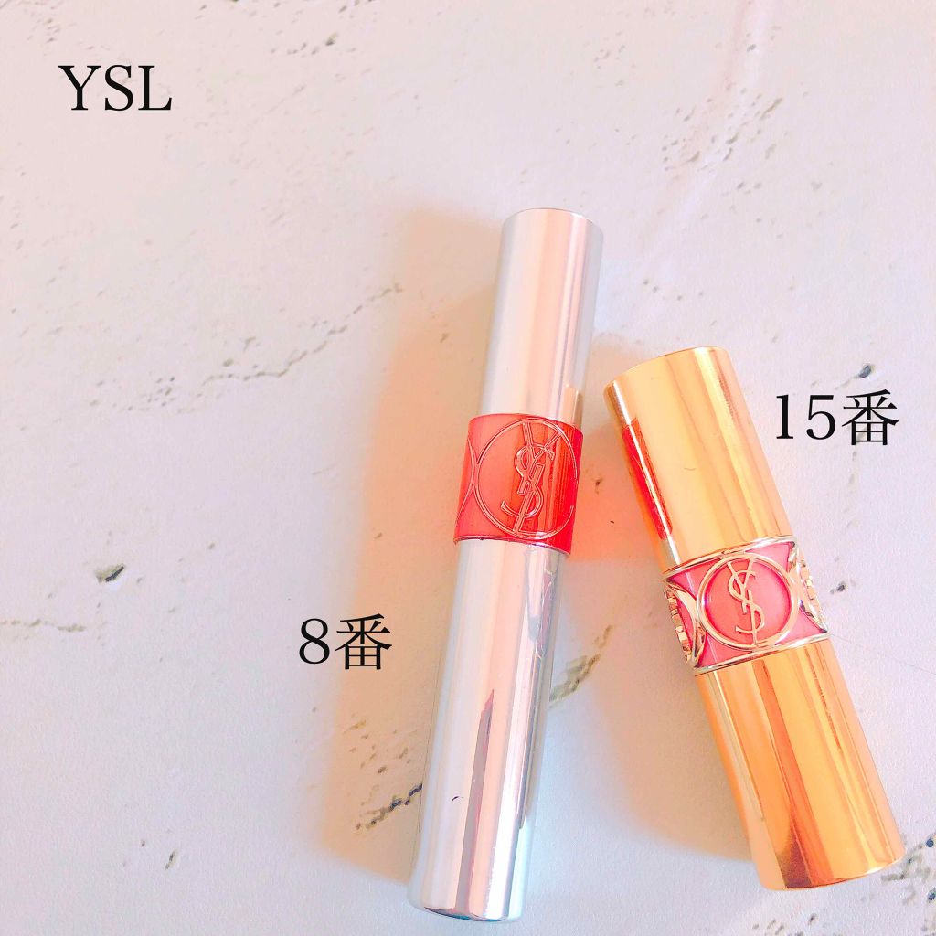 ヴォリュプテ ティントインオイル/YVES SAINT LAURENT BEAUTE/リップグロスを使ったクチコミ（1枚目）