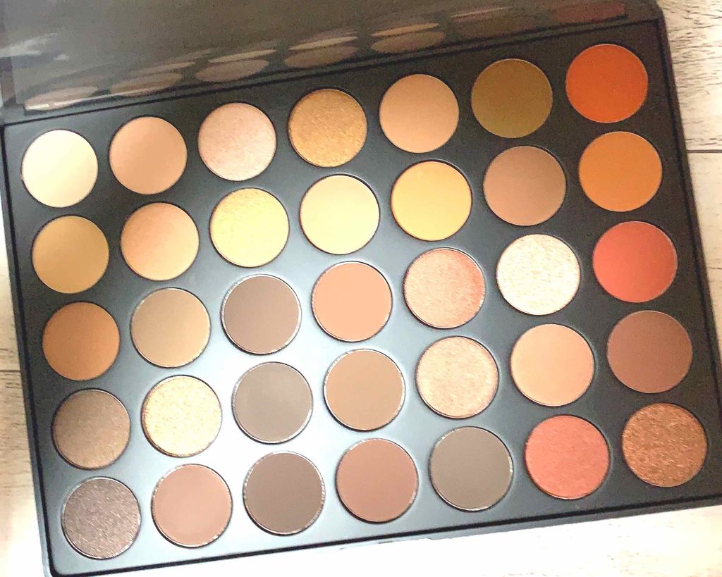 35O NATURE GLOW/Morphe/アイシャドウパレットを使ったクチコミ（2枚目）