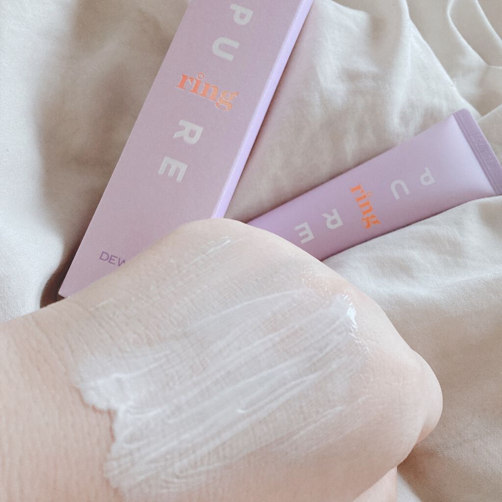 ピュアリングクリーム/DEWYCEL/化粧下地を使ったクチコミ（3枚目）