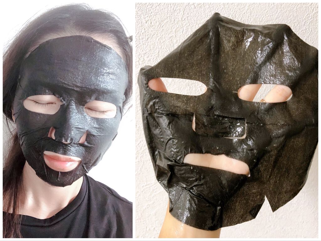 海苔マスクパック/RoRoBELL/シートマスク・パックを使ったクチコミ（3枚目）