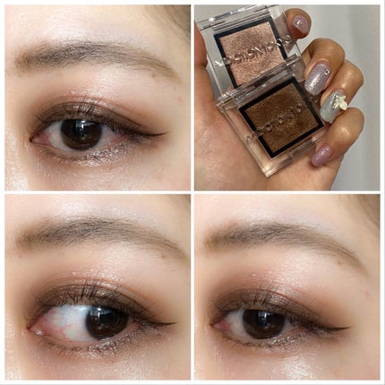 アディクション ザ アイシャドウ パール/ADDICTION/単色アイシャドウを使ったクチコミ(4枚目)
