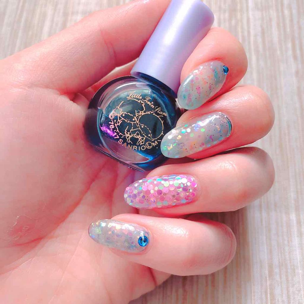 サンリオネイル/DAISO/マニキュアを使ったクチコミ(1枚目)