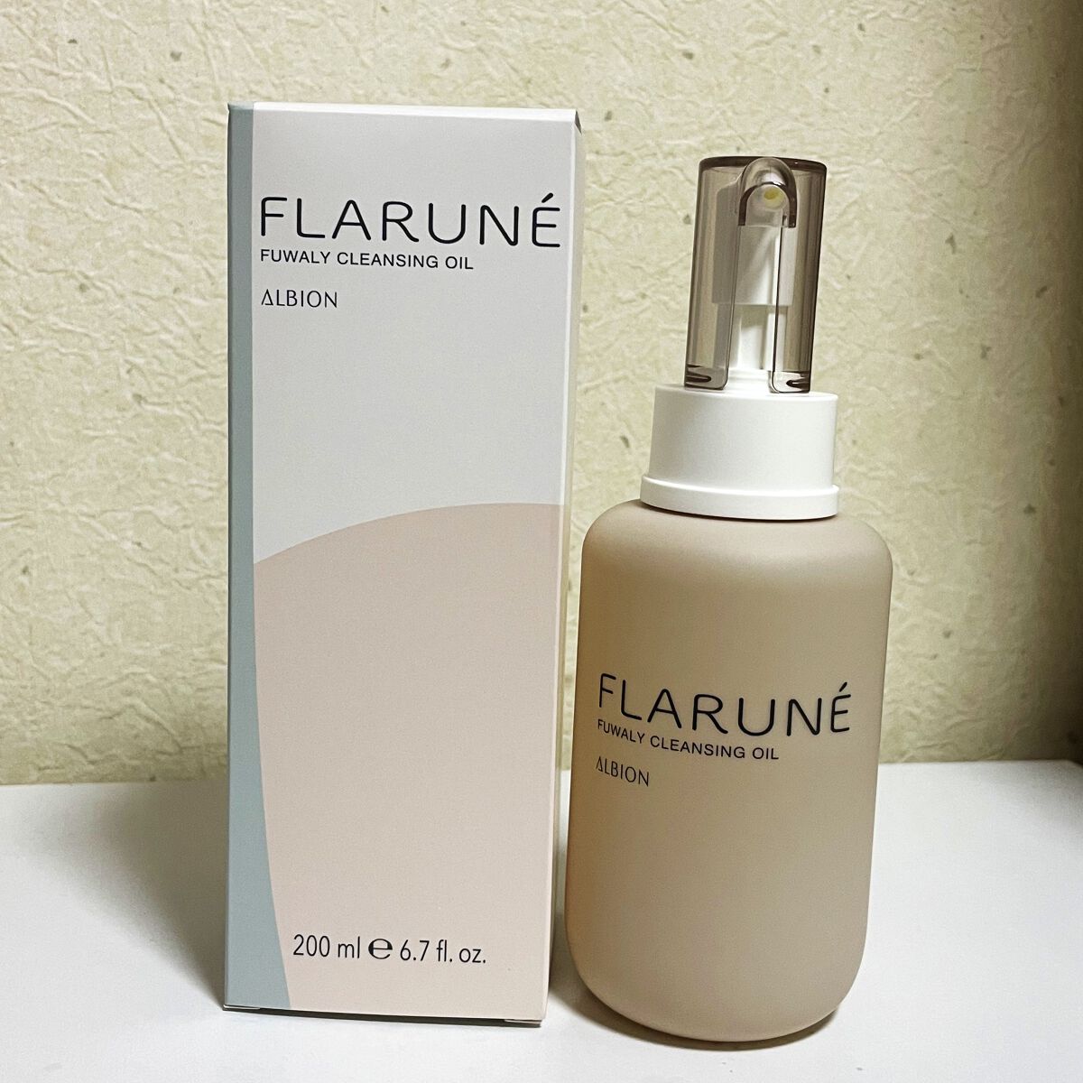 フラルネ フワリィ クレンジングオイル/ALBION/オイルクレンジングを使ったクチコミ（1枚目）