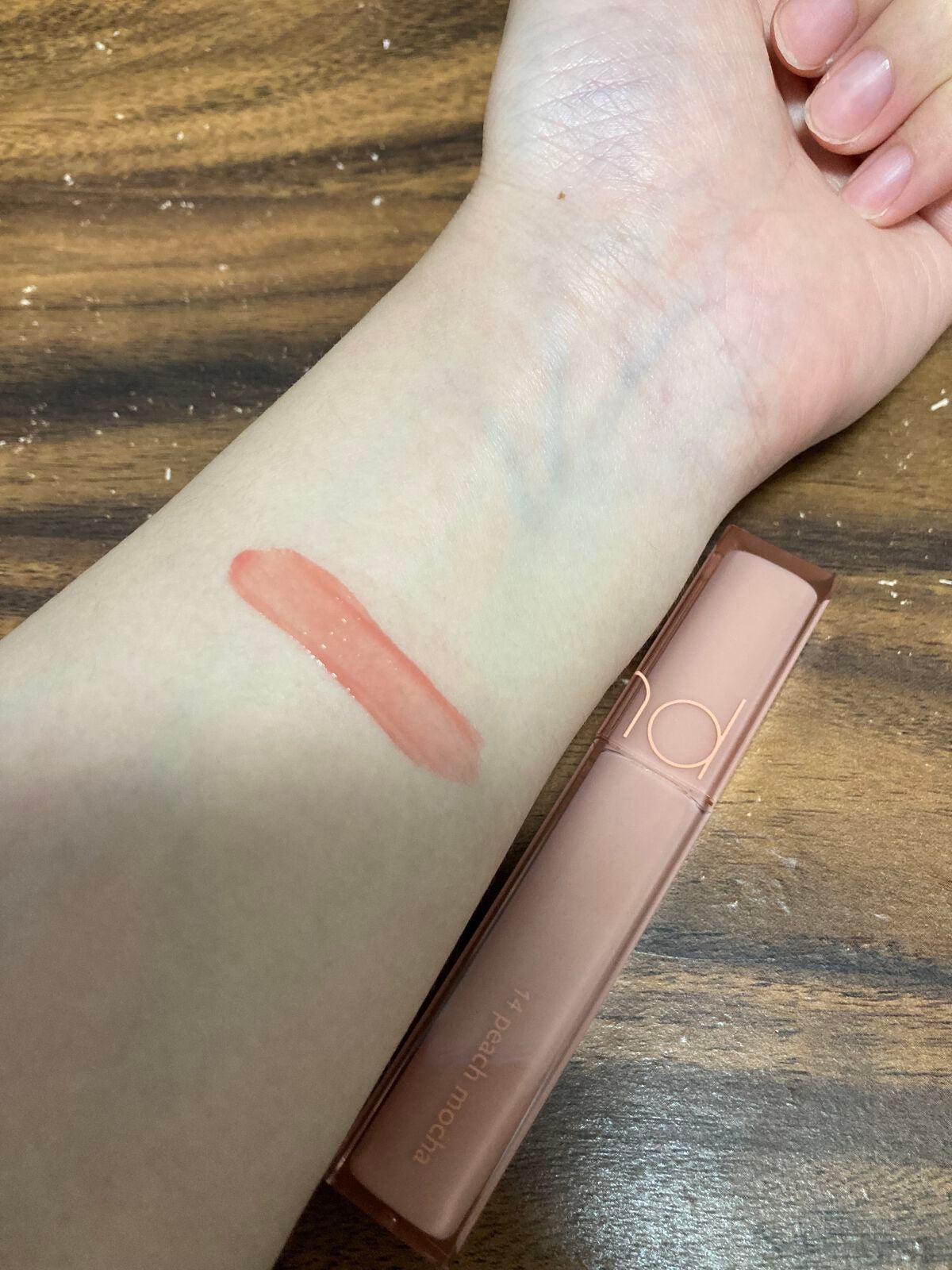 デュイフルウォーターティント/rom&nd/リップティントを使ったクチコミ(3枚目)