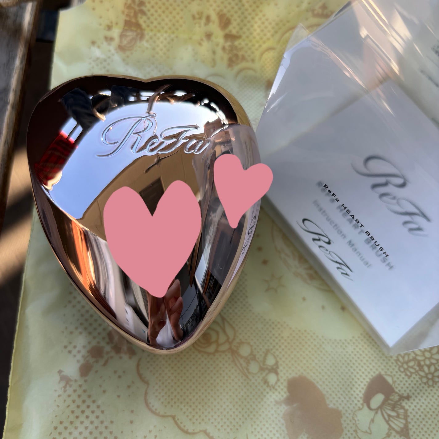 リファ ハートブラシ/ReFa/頭皮ケアを使ったクチコミ(4枚目)