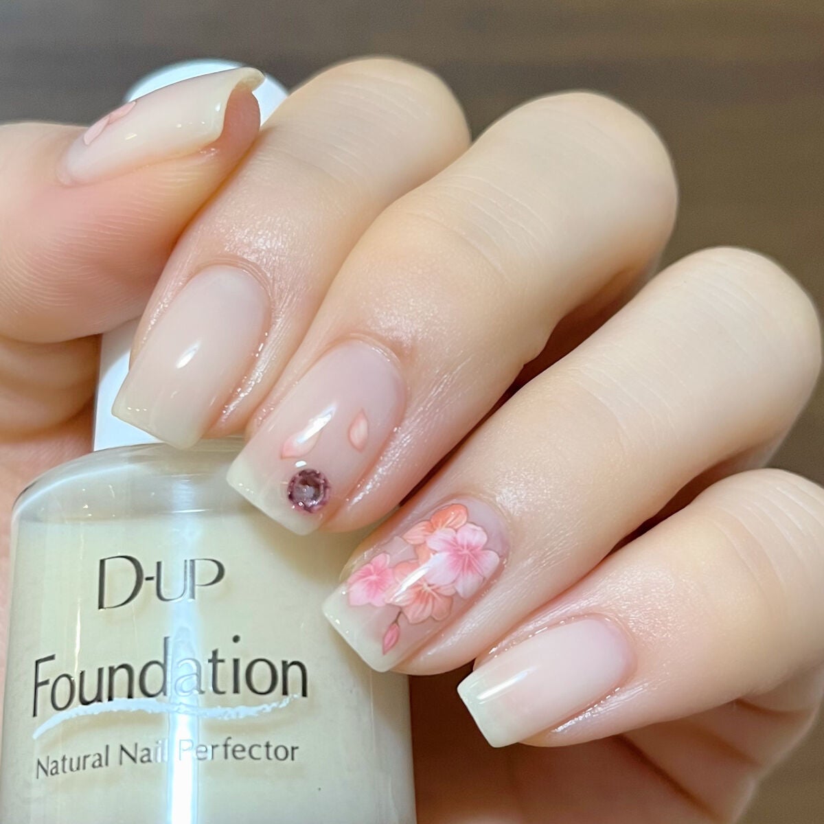 ディーアップファンデーション/D-UP/ネイルベースコートを使ったクチコミ(7枚目)