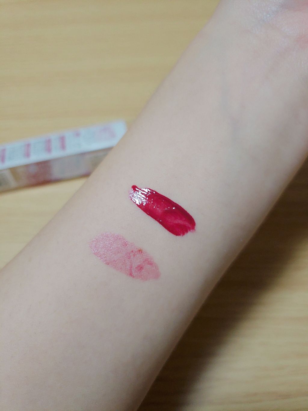 カラーティントリップ/CEZANNE/リップティントを使ったクチコミ（2枚目）