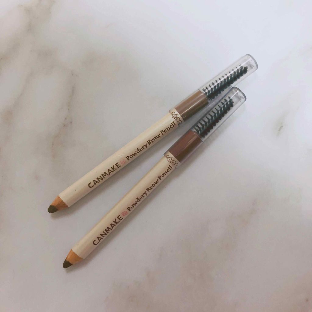 パウダリーブロウペンシル/キャンメイク/アイブロウペンシルを使ったクチコミ（1枚目）