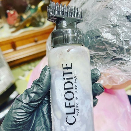 クリアリーカラー (白髪用) /クレオディーテ/ヘアカラーを使ったクチコミ(4枚目)