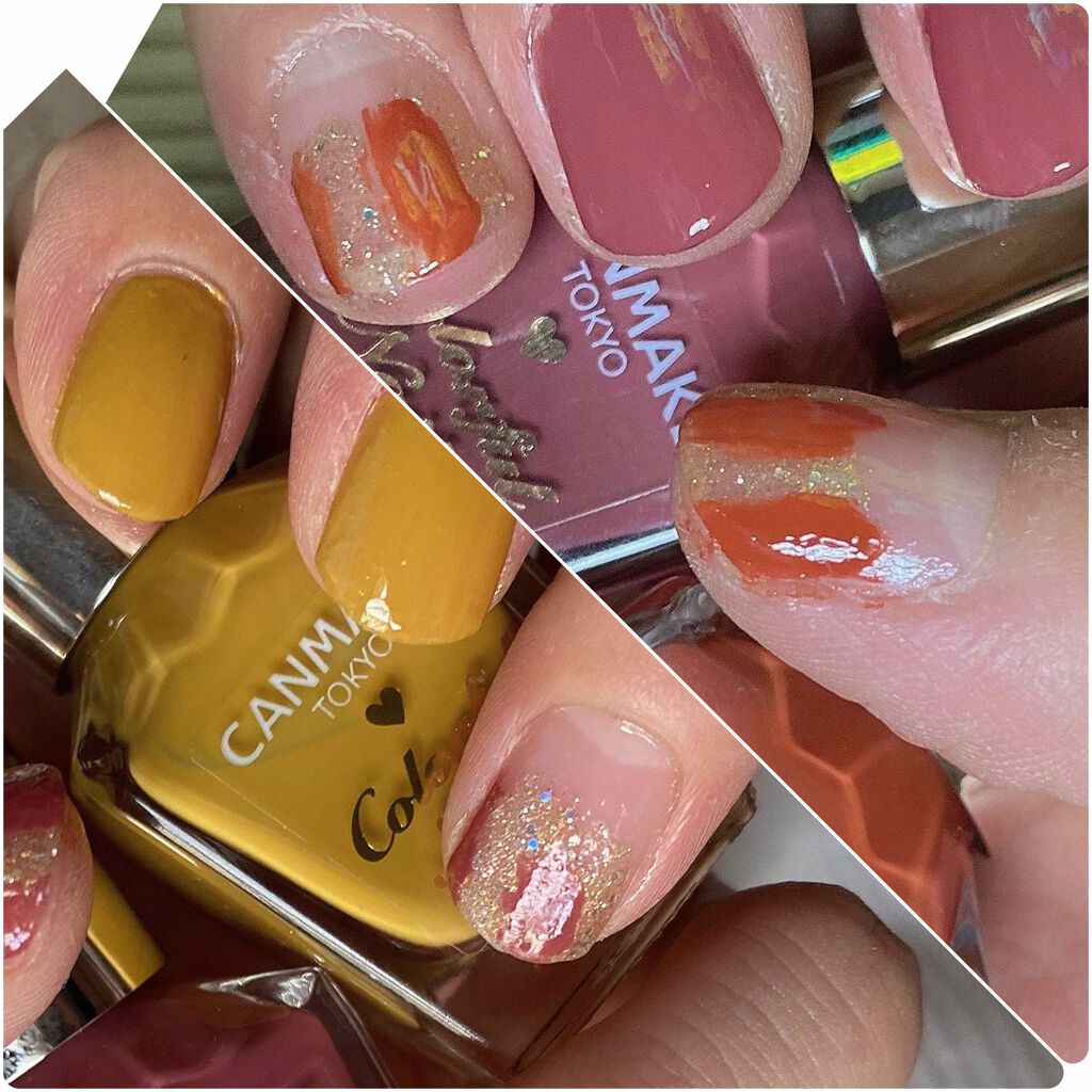 カラフルネイルズ/キャンメイク/マニキュアを使ったクチコミ(1枚目)
