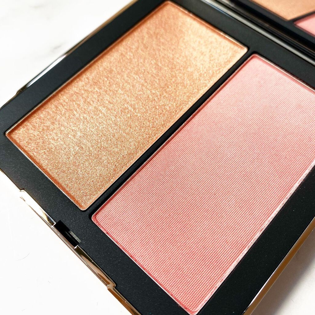 アンインヒビテッド ブラッシュデュオ/NARS/パウダーチークを使ったクチコミ（2枚目）