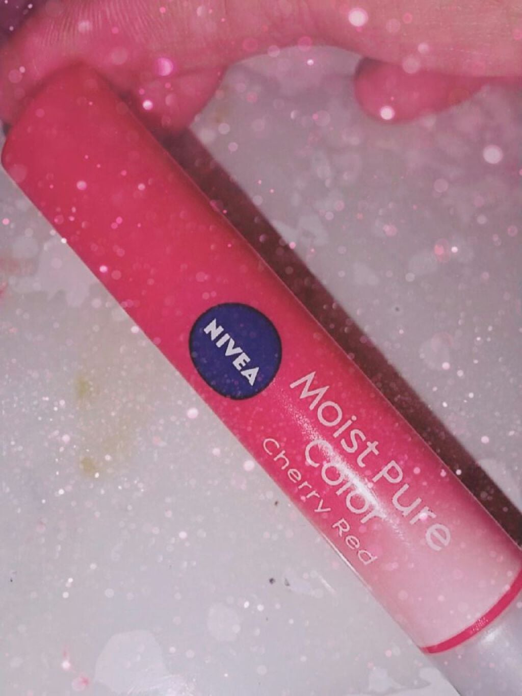 モイストピュアカラーリップ/ニベア/リップクリームを使ったクチコミ(8枚目)