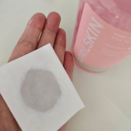 ピンクアロエビタトナー/APRILSKIN/化粧水を使ったクチコミ(3枚目)