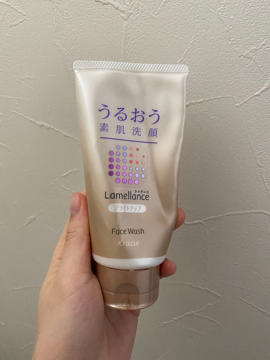 フェイスウォッシュ ブライトアップ/ラメランス/洗顔フォームを使ったクチコミ(1枚目)