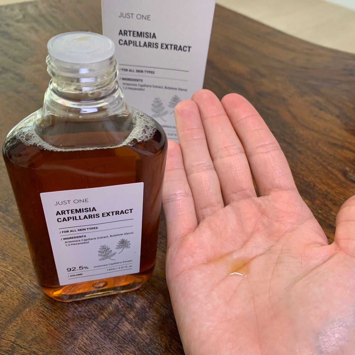 JUST ONE ヴィーガンエッセンス/BOM/化粧水を使ったクチコミ(3枚目)